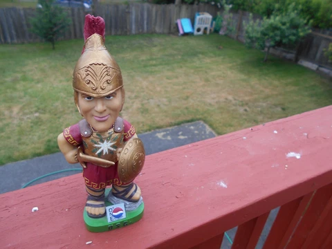 USC TROJANS mascot bobblehead 2001 2002 AGP PEPSI ONE promotion RARE BIG TEN Cover