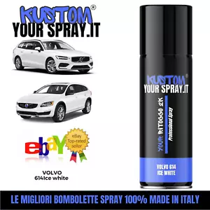 Spray Volvo 614 Ice white 400ml !! LUCIDO !! - Imagen 1 de 2