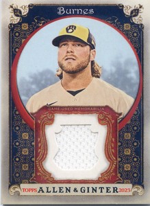 2023 Topps Allen & Ginter Relic JERSEY  CORBIN BURNES
