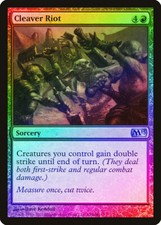 Cleaver Riot FOIL Magic 2013 / M13 NM Red Uncommon MAGIC MTG CARD ABUGames