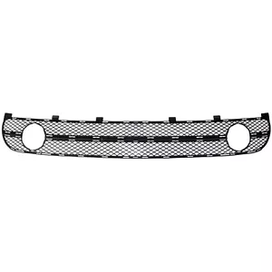 New Bumper Grille Textured Black Front Center For Volkswagen Beetle 2001-2005 - Picture 1 of 5
