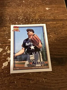 Glenn Wilson 1991 Topps Baseball #476 - Imagen 1 de 2