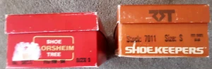 2 Paar verpackt Sherman's Florsheim Zedernholz Schuh Baum Stretcher Herren Medium Sehr guter Zustand ++ - Bild 1 von 12