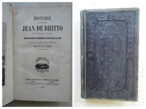 Histoire de JOAO DE BRITTO missionnaire jésuite portugais du Maduré, 1853. - Picture 1 of 21