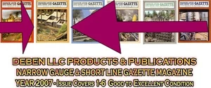 2007 Mar/Apr Narrow Gauge & Short Line Gazette Magazine-Free USPS Economy Mail - Picture 1 of 10