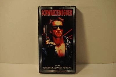 The Terminator, Arnold Schwarzenegger, Limited Edition, Sci-Fi movie, sealed VHS - Image 1 of 4