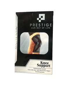 Prestige Knee Support Unisex Black Green Size M ($) - Picture 1 of 4