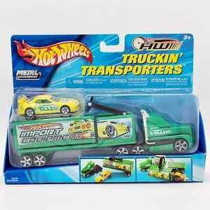 Hot Wheels Nissan Skyline / Litt-Haul Semi Truck (2004 HW Truckin' Transporters) - Picture 1 of 7