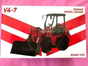Yanmar V4-7 Wheel Loader Miniature Diecast Model 1/34 Scale Rare Non-Sale Item - Picture 1 of 3