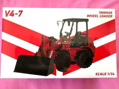 Yanmar V4-7 Wheel Loader Miniature Diecast Model 1/34 Scale Rare Non-Sale Item - Image 1 of 3