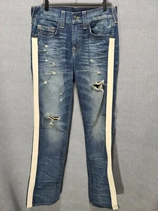 True Religion $ 249 Geno Relaxed Slim Markenjeans für Herren 100709 Größe 31 x 34 B13 - Bild 1 von 11