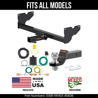 For 18-24 VW Tiguan Trailer Hitch 4 Pin Wiring 2 Foto 1 de 4