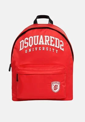 DSQUARED2 Mochilas Unisex Rojo con Estampado Logo Otoño Invierno 2025/26 100% - Imagen 1 de 4