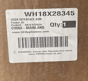 Original brandneu OEM WH18X28345 Benutzeroberfläche - Bild 1 von 1