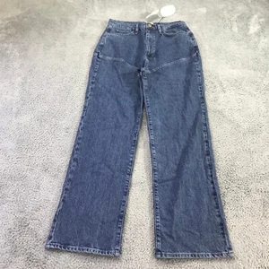 Triarchy Jeans Womens 30 Denim Trouser Stirrup Wide Leg Casual Ladies - Picture 1 of 12