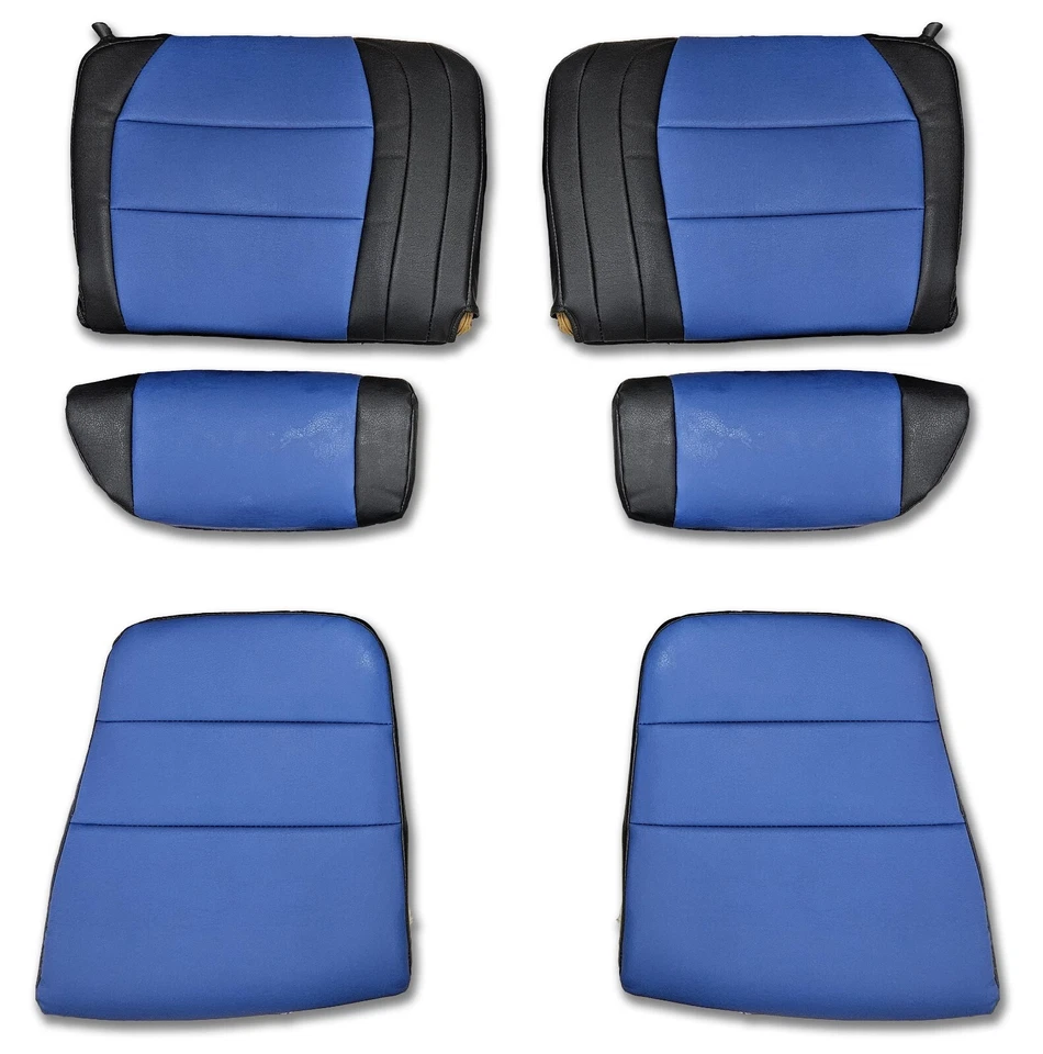 1999-2005 PORSCHE 911 CAPAS DE ASSENTO TRASEIRO IGGEE S.COURO AJUSTE PERSONALIZADO FEITO 13 CORES - Imagem 1 de 4