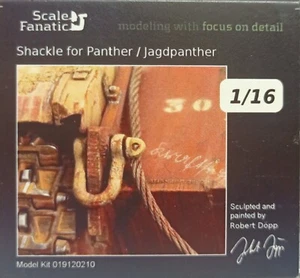 MODELLISMO - Shackle for Panther/Jagdphanter - Scale Fanatic 1/16 - Foto 1 di 1