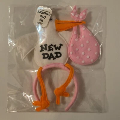 Diadema de cigüeña The Great Pretend Ears NUEVA PAPÁ bebé niña  Foto 1 de 4