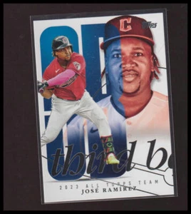 2024 Topps #ATT-7 José Ramírez 2023 All Topps Team - Picture 1 of 2