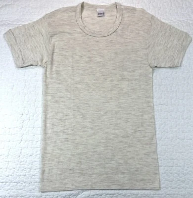 Capa base vintage de mezcla de lana para mujer XL avena nueva sin etiquetas como nueva hecha en Italia Foto 1 de 4