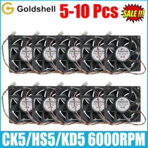 5-10 Pcs 6000RPM Mining Cooling Fans for Goldshell Miner CK5 HS5 KD5 - Picture 1 of 6