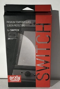 Orzly Premium Protezioni Schermo in Vetro Temperato per Nintendo Switch Set di 2 (S1) - Foto 1 di 2