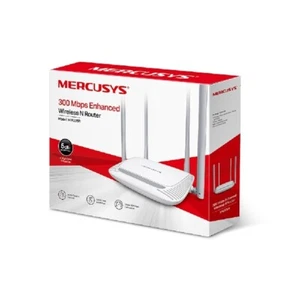 Router wireless N 300Mbps potenziato Mercusys MW325R 2.4GHz 4 antenne da 5dbi - Foto 1 di 1