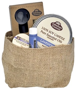 Lavender All Natural Gift Basket made with Essential Oils Fabulous Frannie - Picture 1 of 1