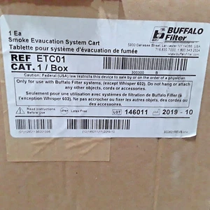 ETC01 - BUFFALO FILTER - SMOKE EVACUATION SYSTEM CART - NEW - Picture 1 of 6