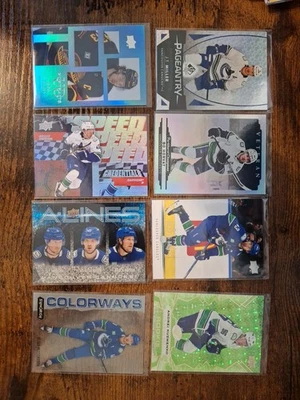 Vancouver Canucks Lot Of 8 Cards As Pictured **Combine Ship ** - Image 1 of 4