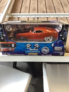 Raro 69 Naranja y Negro Dodge Charger Build It Kit Nuevo 1:18/64 SC/SC. Nuevo en caja 2005 - Imagen 1 de 8