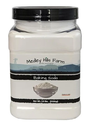Baking Soda Aluminum Free By Medley Hills Farm 2.5 Lbs. in Reusable Container - Image 1 of 4