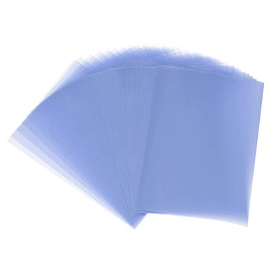 100 Sheets 4"x6" Vellum Papers, 100GSM Printable Translucent Papers, Navy Blue Foto 1 de 4