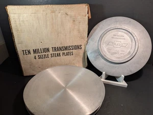 Set 4x GM HYDRAMATIC Toledo Powertrain Ten Million Transmissions Sizzle Plates - Picture 1 of 3