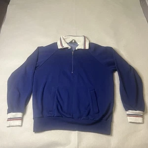 VTG Quarter Zip Sweater Medium SIM Sports In Motion Bruce Jenner - Picture 1 of 7