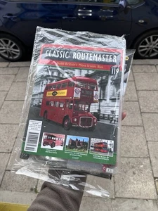 CLASSIC ROUTEMASTER WEEKLY PART WORK ISSUE 119 STEP BY STEP INSTRUCTIONS HACHETT - Picture 1 of 2