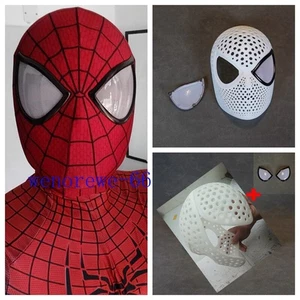 The Amazing Spider-Man 2 Classic Mask 1:1 Wearable Helmet Eyes Faceshell Accesso - Picture 1 of 32