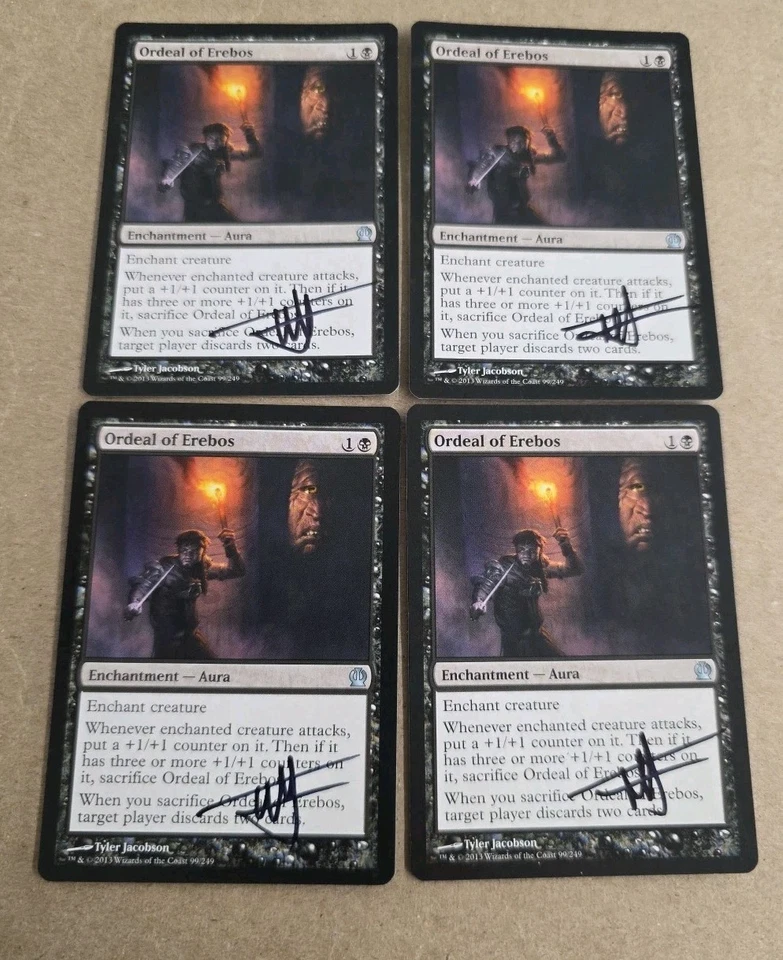 Ordeal Of Orebos  X1  Signed By Tyler Jacobson  Magic the Gathering - Image 1 of 1