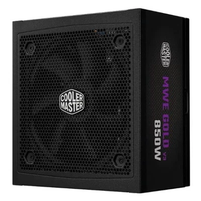 Cooler Master 850W Mwe Gold V3 Atx 3.1 Psu Fully Modular Hdb Bearing Fan 80+ Gol - Image 1 of 2