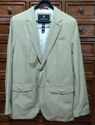 VICTORINOX Traveler Jacket 42 LL Beige Lightweight Tailored Casual Spring-Fall - Image 1 of 4