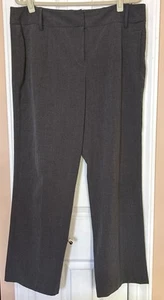 Sandro Womens Gray Straight Leg Casual Trouser Pants Size 16W machine wash - Picture 1 of 15
