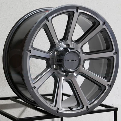 Juego de llantas mecanizadas 18x9 Vision HD 353 Turbina 5x114,3 18 Gunmetal (4) 83 Foto 1 de 4