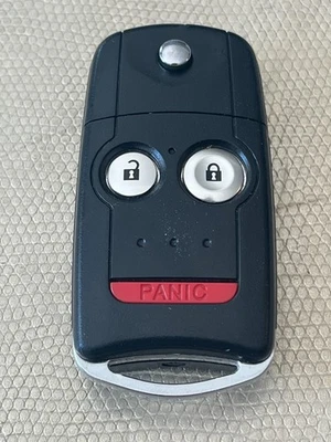 2007-13 ACURA MDX RDX OEM Flip Key Remote FOB FCC: N5F0602A1A with CUT KEY AS IS - Image 1 of 4