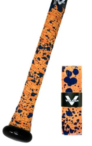 EMPUÑADURAS DE MURCIÉLAGO DE POLÍMERO AVANZADO VULCAN - LUZ 1,00 MM - SALPICADURA NARANJA - Imagen 1 de 1