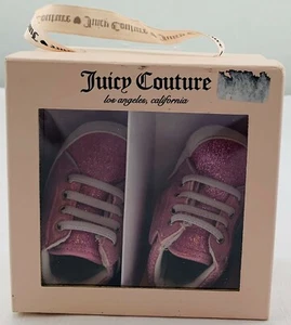 NWT New Juicy Couture Size 1 Pink Booties Shoes FREE SHIPPING - Picture 1 of 3