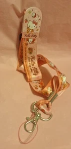 Sanrio Jp 2019 Hello kitty adjustable neck strap easy Buckle lanyard chain New - Picture 1 of 2