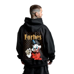 Hoodie Kapuzenpullover Oversize Dagobert Millionär Amazing Art - Bild 1 von 4