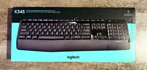 Logitech | MK345 | Wireless Full-Sized Keyboard | Wireless Dongle Not Included - Picture 1 of 14