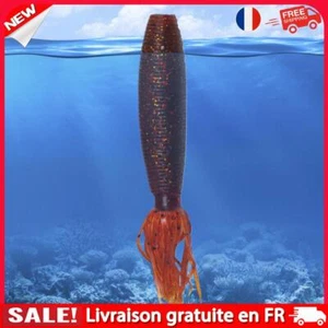 5 pièces leurre de pêche souple appâts de pêche pour perche Croaker tête de serp - Photo 1/8