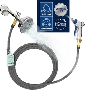 Indoor Hose Attachment with Handheld Sprayer for Dog Washing, Plant Watering, an - Picture 1 of 12